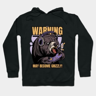 Warning Do Not Disturb A Gamer Hoodie